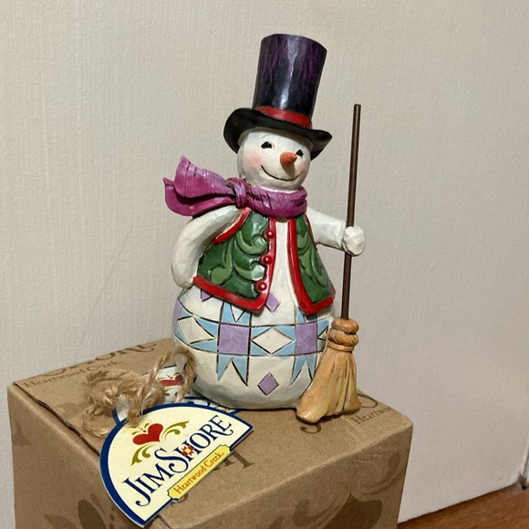 Jim Shore Other - Jim Shore READY, SET, SNOW Figurine
